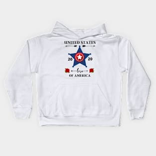 UNITED STATES OF AMERICA Kids Hoodie